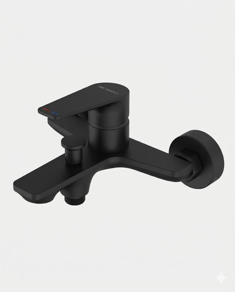 Blu Motion Wall-Mounted Bath & Shower Mixer Faucet