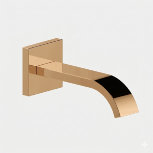 Blu Motion Rose Gold Wall-Mounted Spout