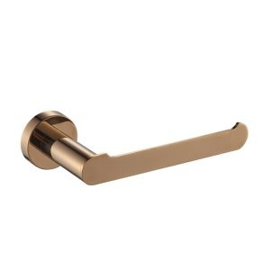 Milan Rose Gold Toilet Paper Holder