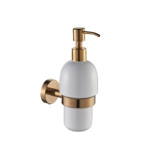 Milan Rose Gold Soap Dispenser