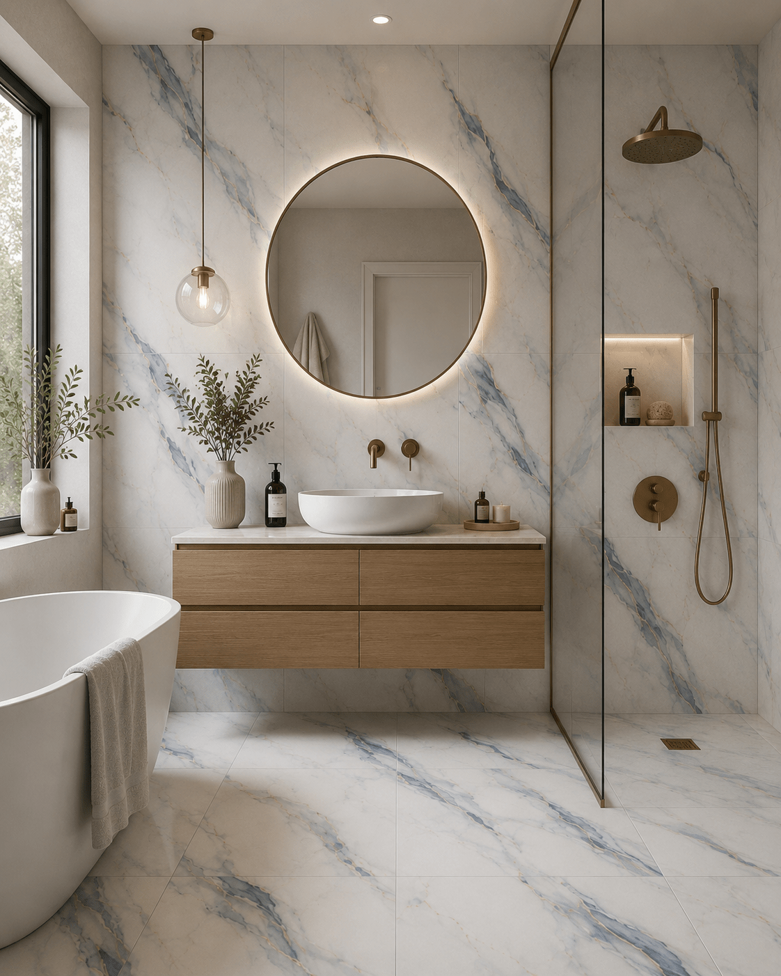 PY61055 Premium Polished Porcelain Tile (600x600mm) - Image 3